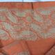 Nappe papillons corail et 12 serviettes