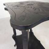 Art Deco table with 2 plateaus, 1930s