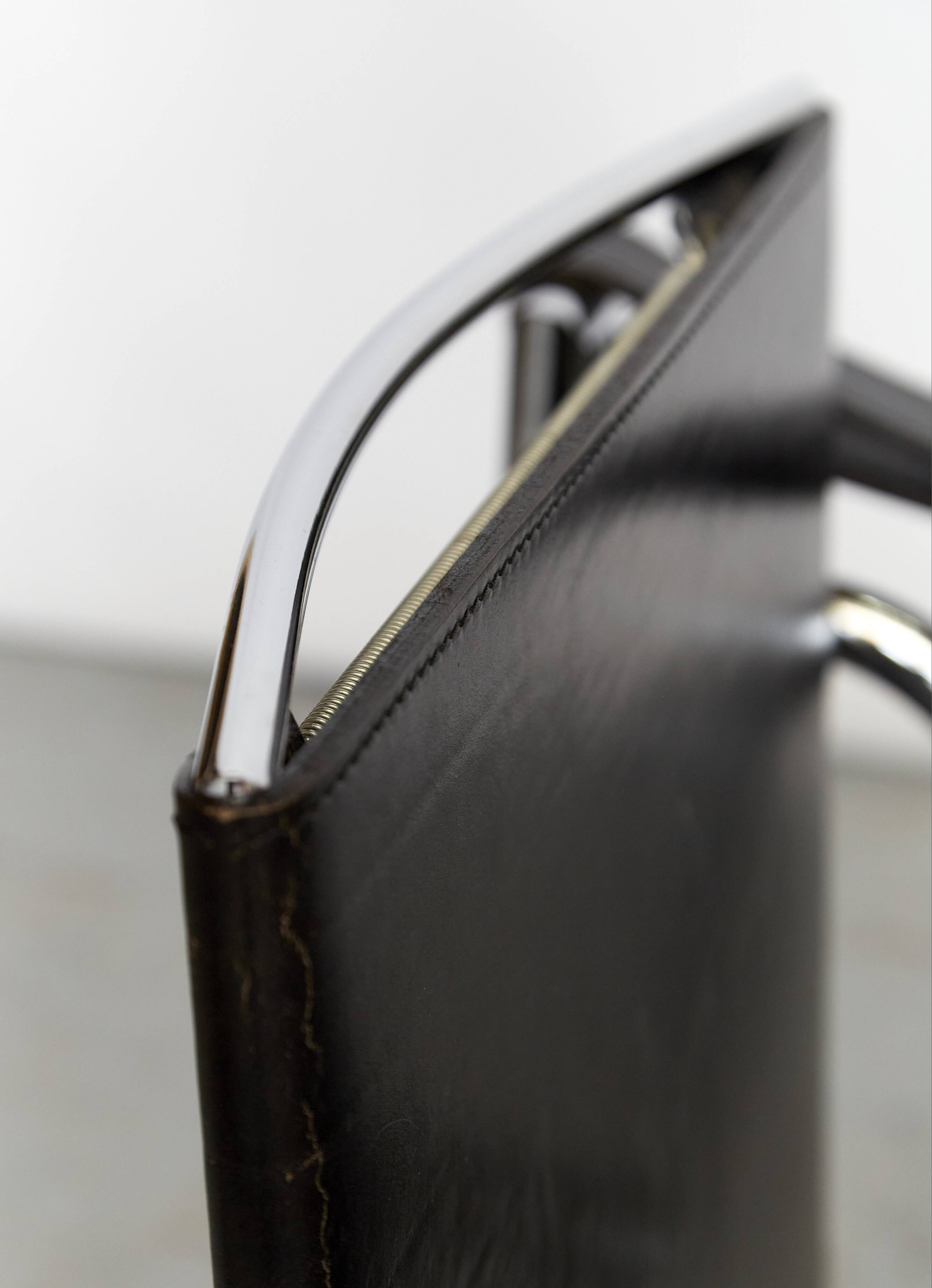 Chaise Le Corbusier LC1 "Basculante" pour Cassina