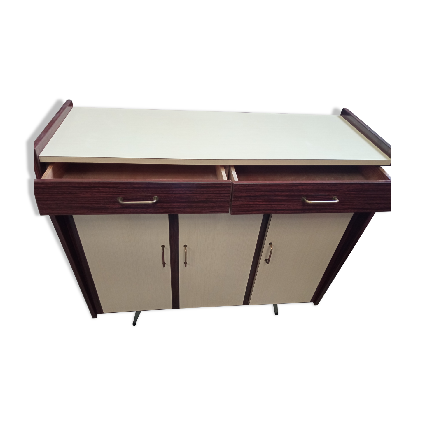 Low formica buffet from the 50s