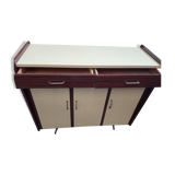 Low formica buffet from the 50s