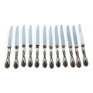 Christofle couteaux galea