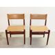 Set of 4 chairs Kurt Ostervig for Sibast Furniture rosewood