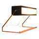 Mid-century German minimalist table lamp by Cosack.