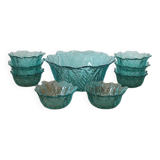 Salad bowl and cup service