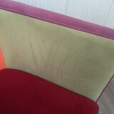 Fauteuil pivotant multicolore