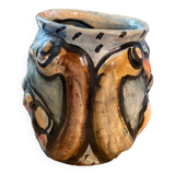 Vase toucan artiste contemporaine