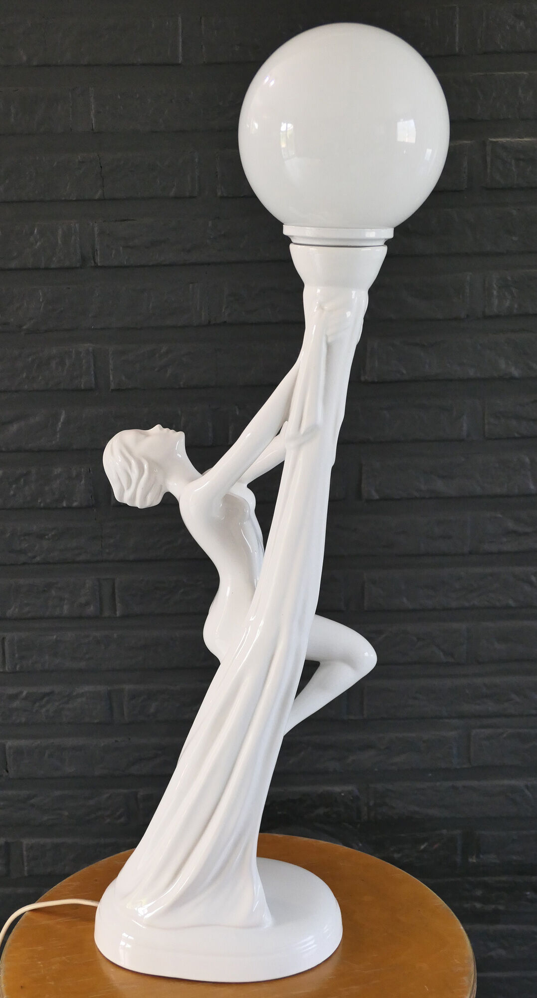 Large table lamp Art Deco style 1960s-70s