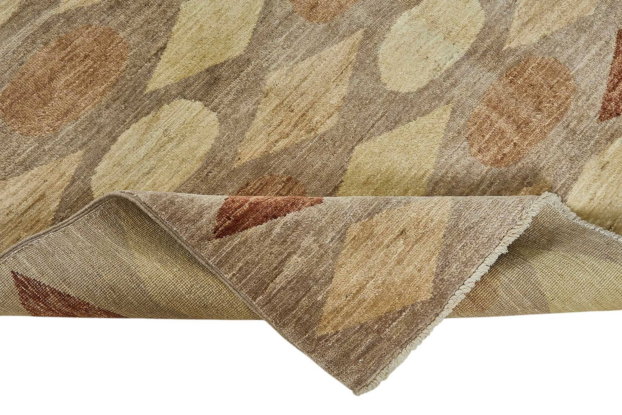 Turkish Handknotted Wool Oushak Rug 168 cm x 252 cm