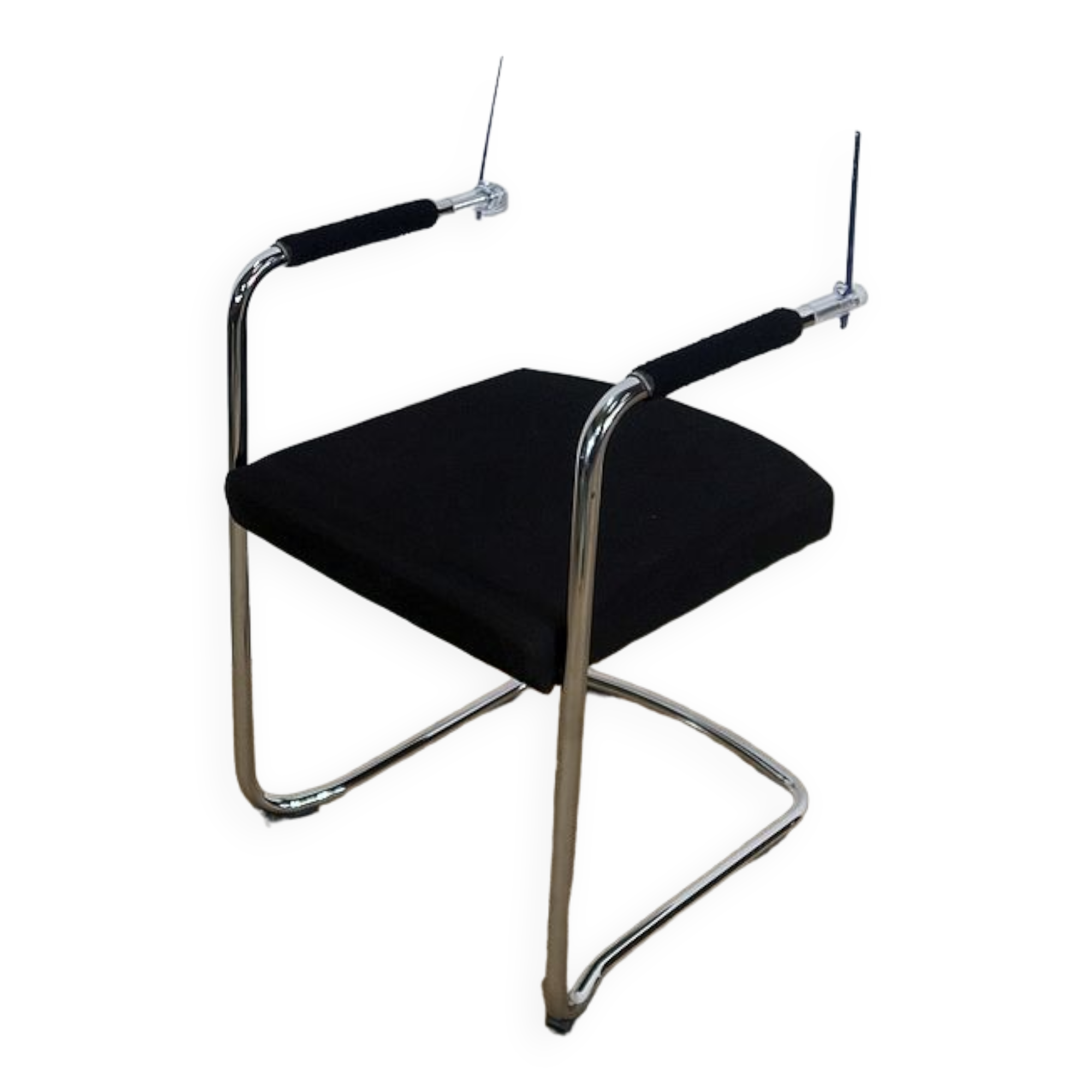 Office chair in chromed metal – xxth