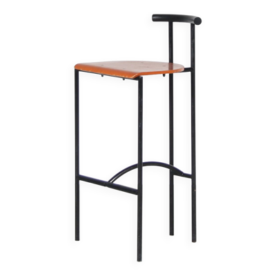 Tabouret de bar « Tokyo » des années 1980 par Rodney Kinsman pour Bieffeplast, Italie
