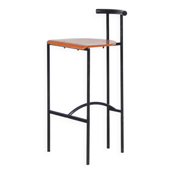 Tabouret de bar « Tokyo » des années 1980 par Rodney Kinsman pour Bieffeplast, Italie — Beyit