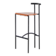 Tabouret de bar « Tokyo » des années 1980 par Rodney Kinsman pour Bieffeplast, Italie