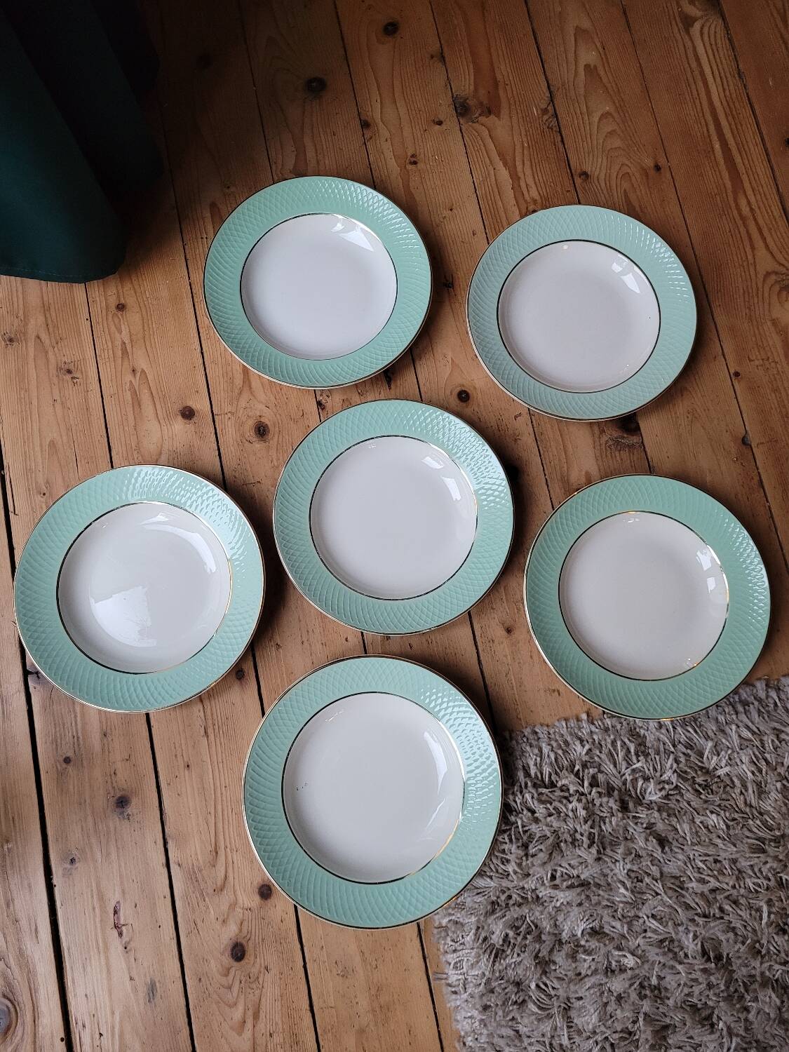 6 soup plates “Café Gilbert” Orchies Moulin des Loups