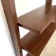 70s teak wall bookcase, minimalist design, 2.5m x 2m