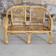 Italian wicker sofa