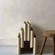 Off-white magazine rack by Giotto Stoppino for Kartell, Italy 1970s