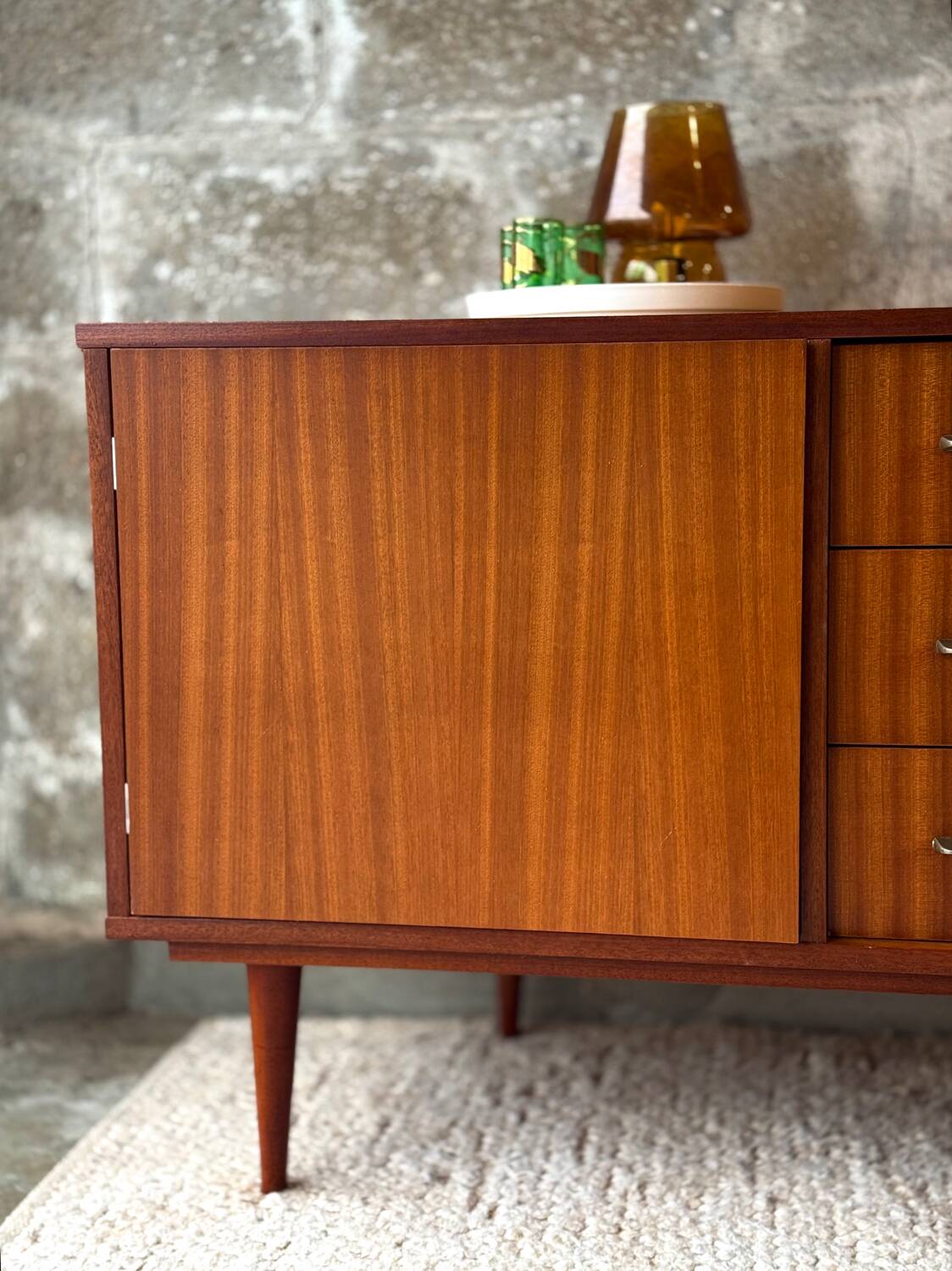 Vintage Scandinavian teak sideboard from the 60s/70s.