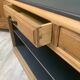 Buffet noyer et noir
