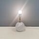 Beautiful table lamp, model Misty by Torben Jørgensen, Holmegaard Glassworks Denmark 1980.