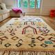 Tapis berbère marocain 100% laine 154 x 252