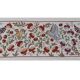 Hand knotted rug, vintage turkish rug 51x187 cm