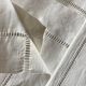 Pair of shortsowing pillowcase in linen wire without monogram