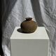 Small round ancient vase in engraved terracotta, Indonesian polychromy H10 D1