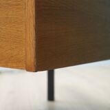 Ash desk, Danish design, 1980s, production: Labofa Møbler