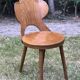 Suite de 6 chaises Baumann signées modèle Trèfle
