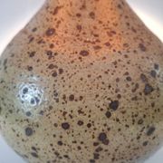Vintage pyrite stone lamp