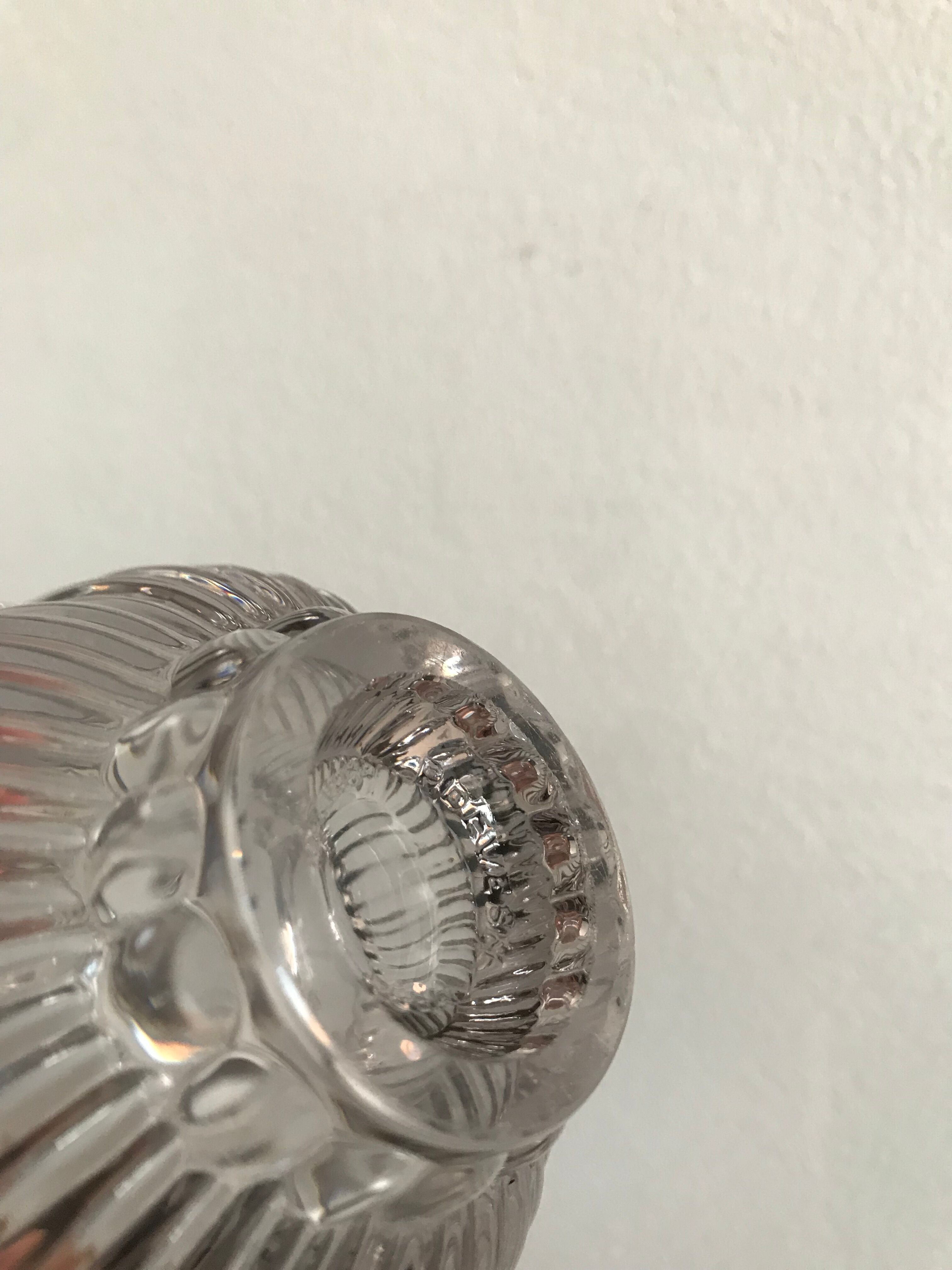 Bougeoir en cristal Pierre d'Avesn