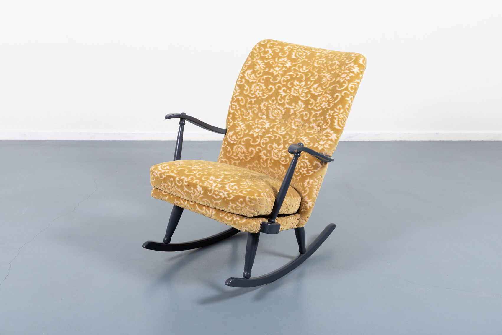 Mid-century Swedish rocking chair from the 1950s