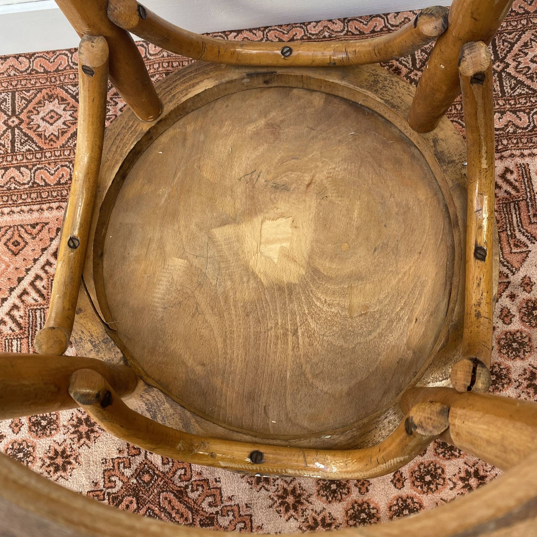 Bentwood bistro stool