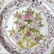 Flat plate signed Taillandier Rochefort en Terre