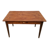 Farm table with drawer