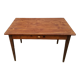 Table de ferme un tiroir
