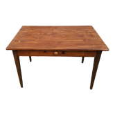 Farm table with drawer