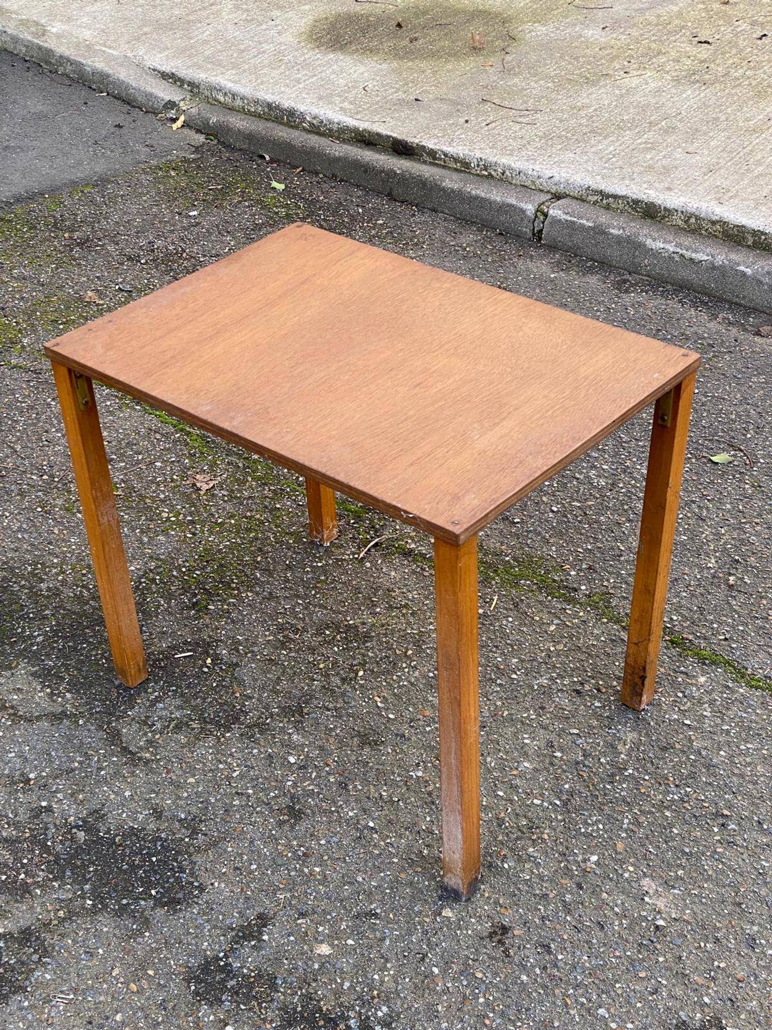 Table basse scandinave rectangulaire en bois