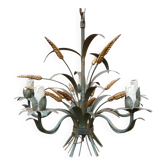 Chandelier, "Wheat Ears" suspension by Masca - circa 1970