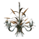 Chandelier, "Wheat Ears" suspension by Masca - circa 1970