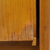 Vintage secretaire with bookcase, 1950s