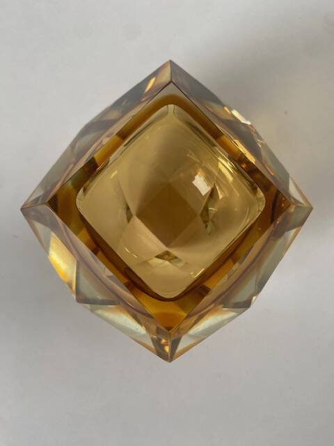 Ashtray Murano large model Flavio Poli Sommerso