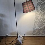 Floor lamp, reading light from the 50s and 60s, restored