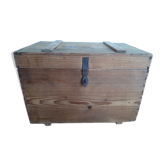 Old solid pine chest