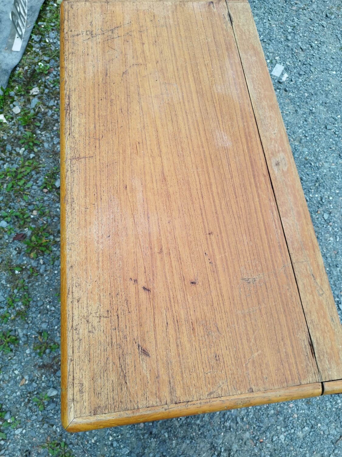 Scandinavian teak dressing table chest of drawers