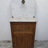 Bathroom furniture with marble