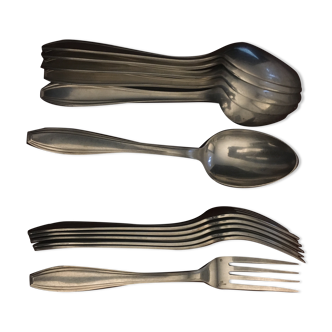 Cutlery Alfénide model Thais