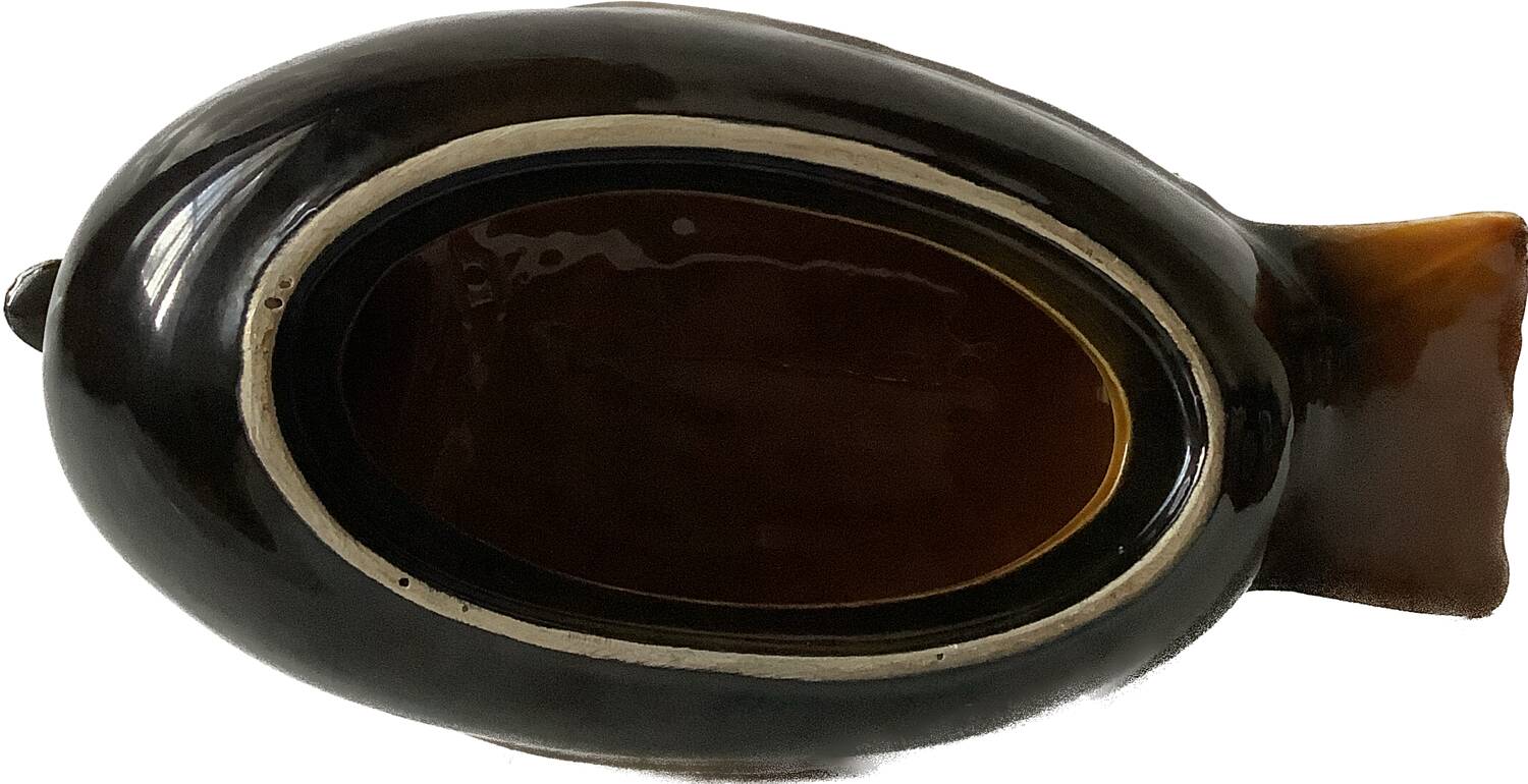 Large vintage ceramic duck