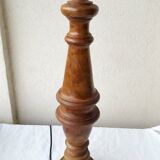 Wooden lamp foot